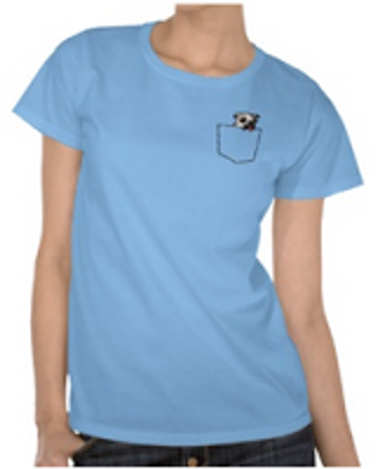 pocket pug shirt