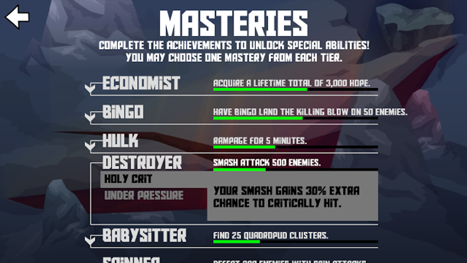 masteries