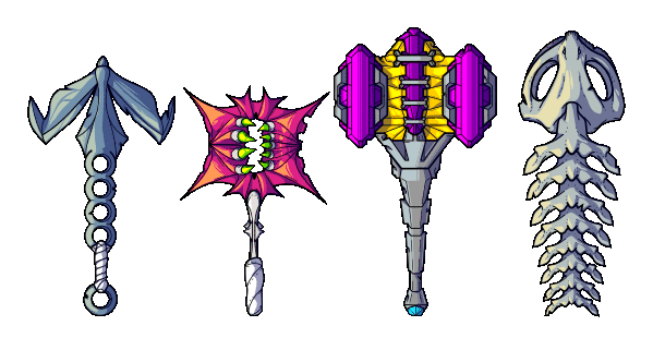 quadropus remastered weapons