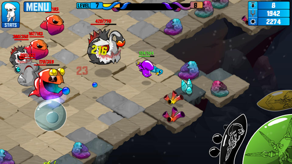 quadropus axonometric